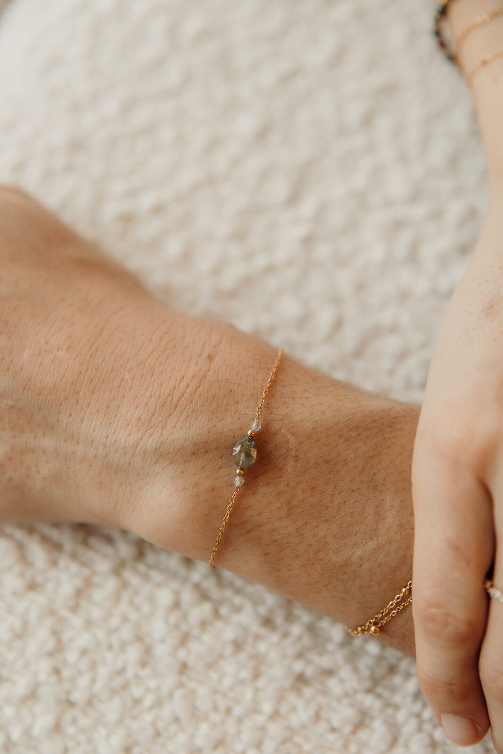 bijou en labradorite