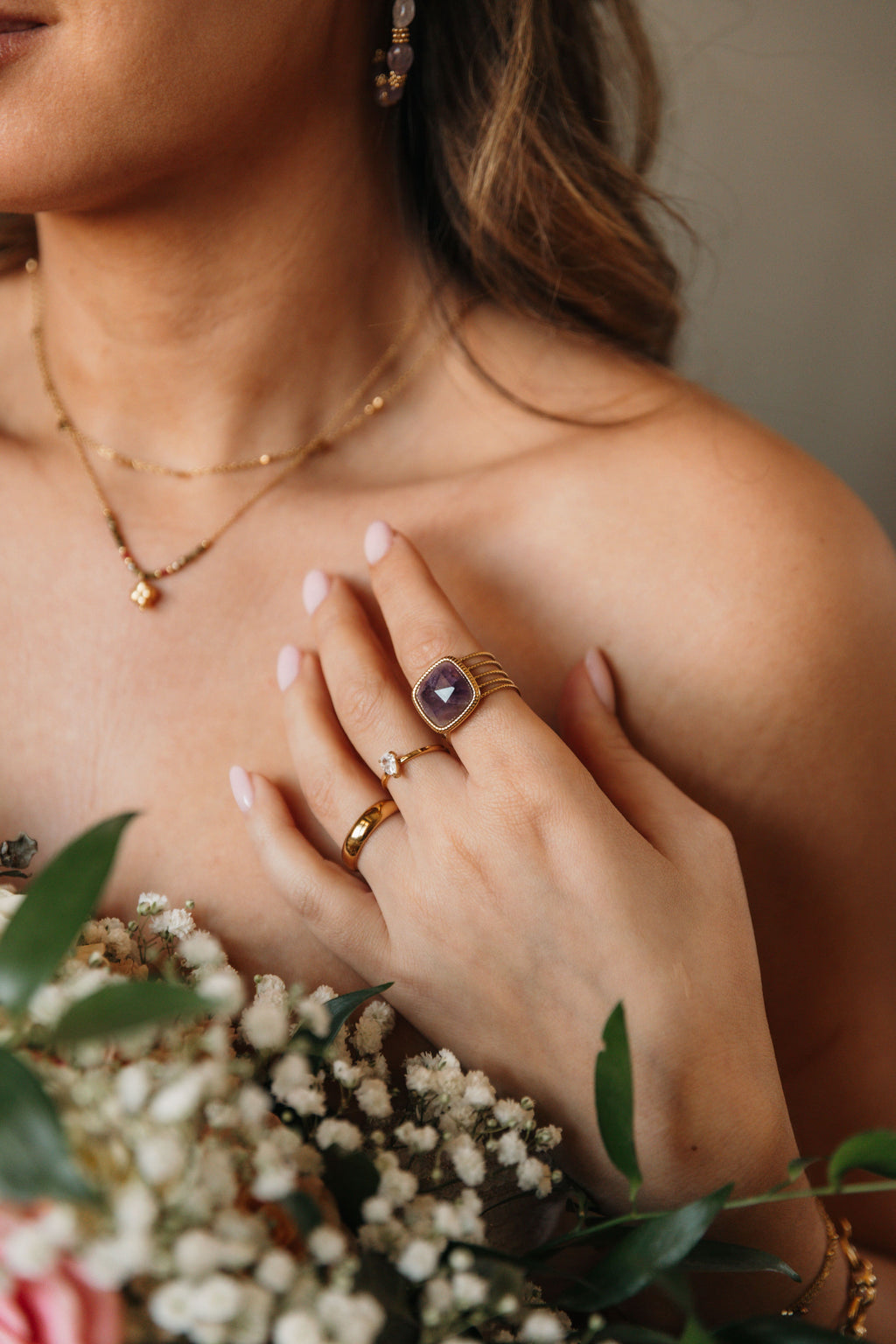 bijoux acier inoxydable-femme