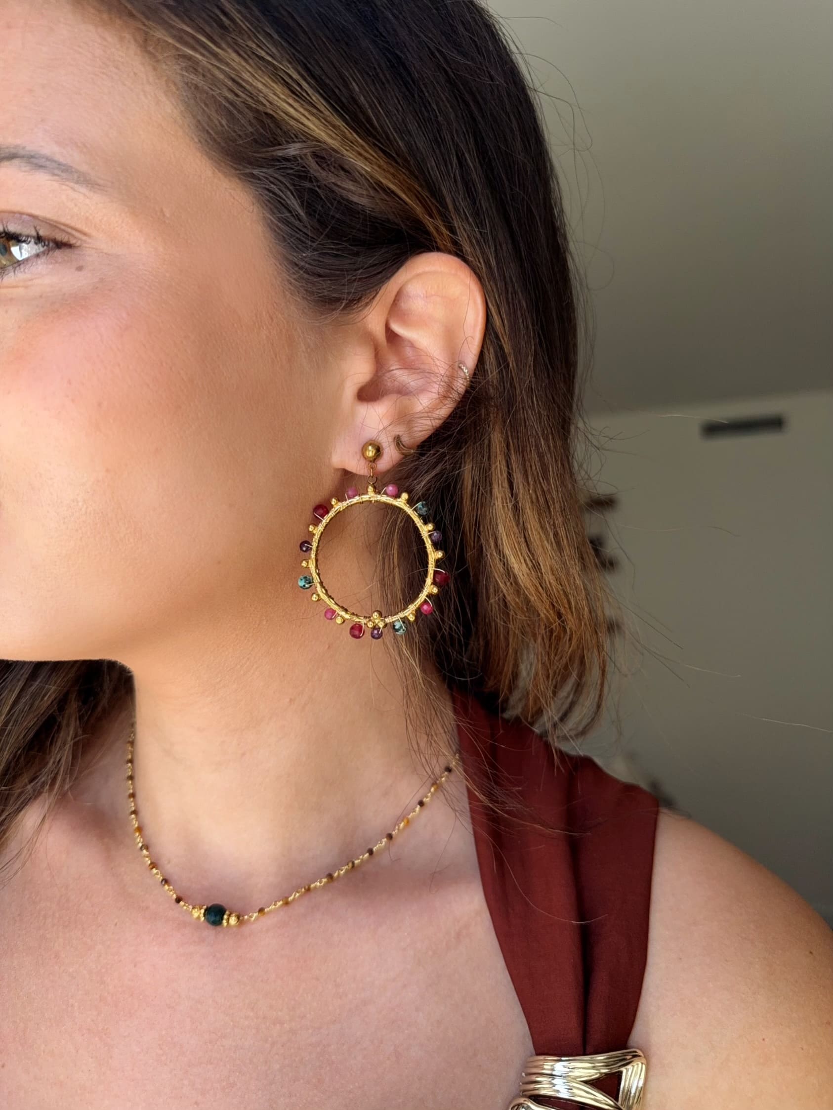 bijoux colorés