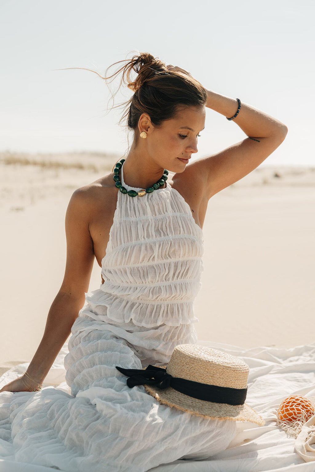 bijoux coquillage acier inoxydable