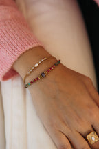 bijoux femme colore acier inoxydable