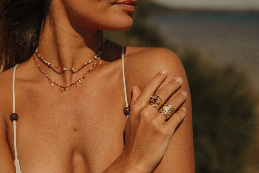 bijoux nacre femme