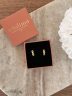 boucles d'oreille en acier inoxydable femmes