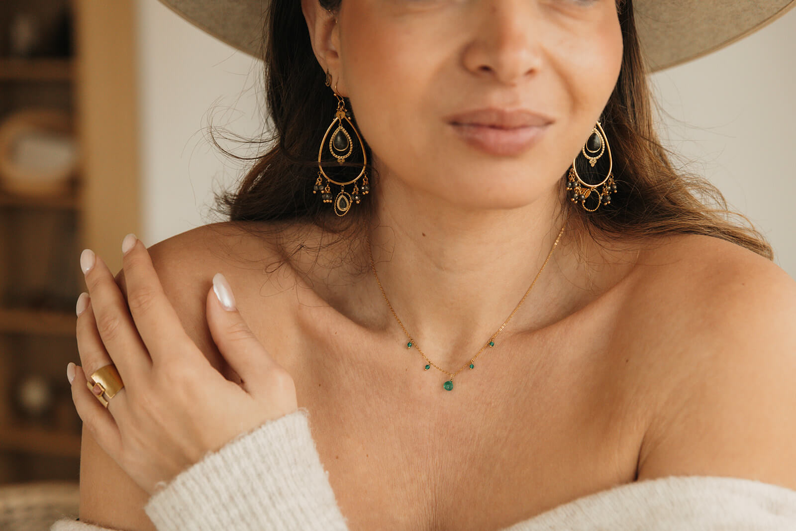 bijoux pierres naturelles femmes