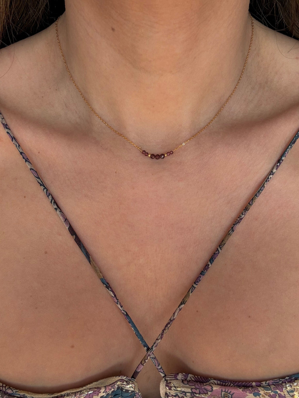 collier acier inoxydable femmes