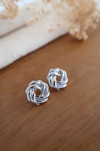 boucle d'oreille argente