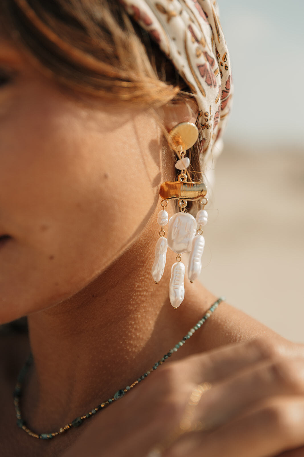 boucles d'oreilles ethniques