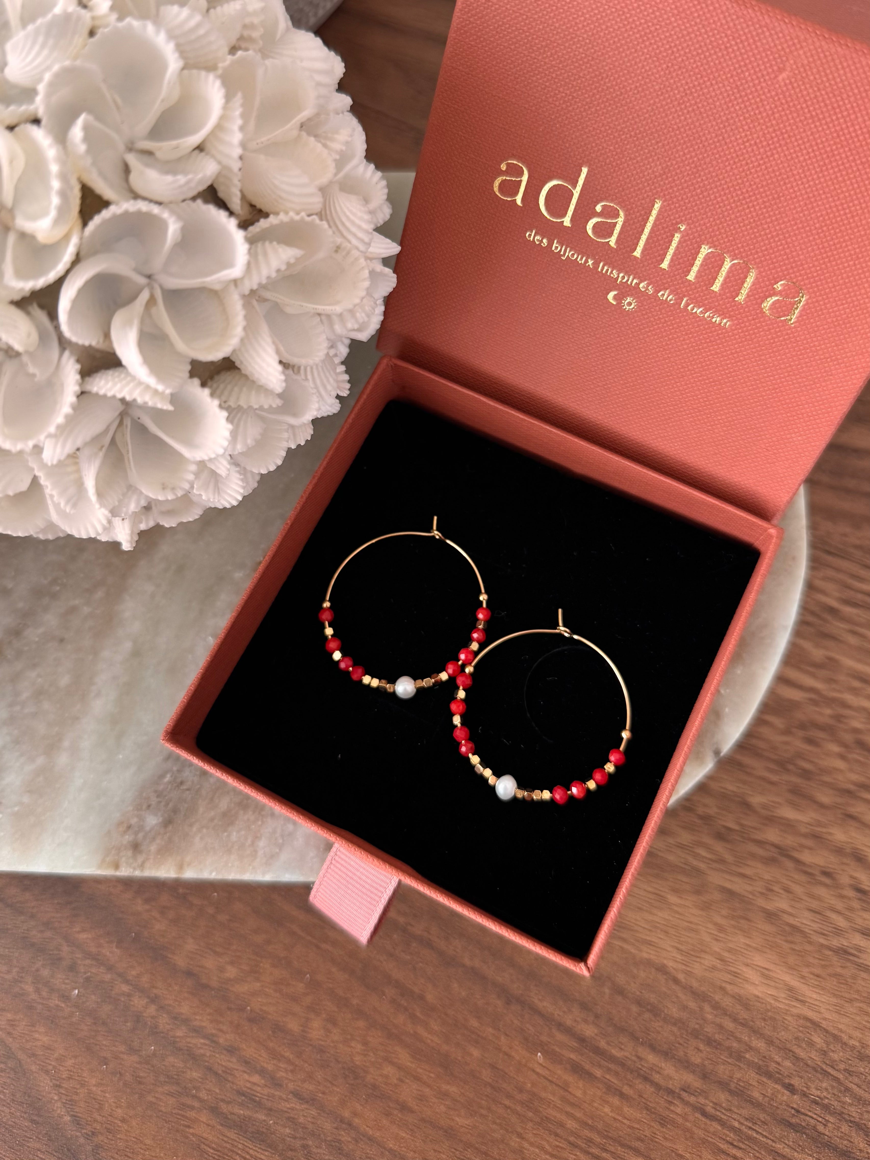 Boucles d'oreilles en acier inoxydable pour femmes
