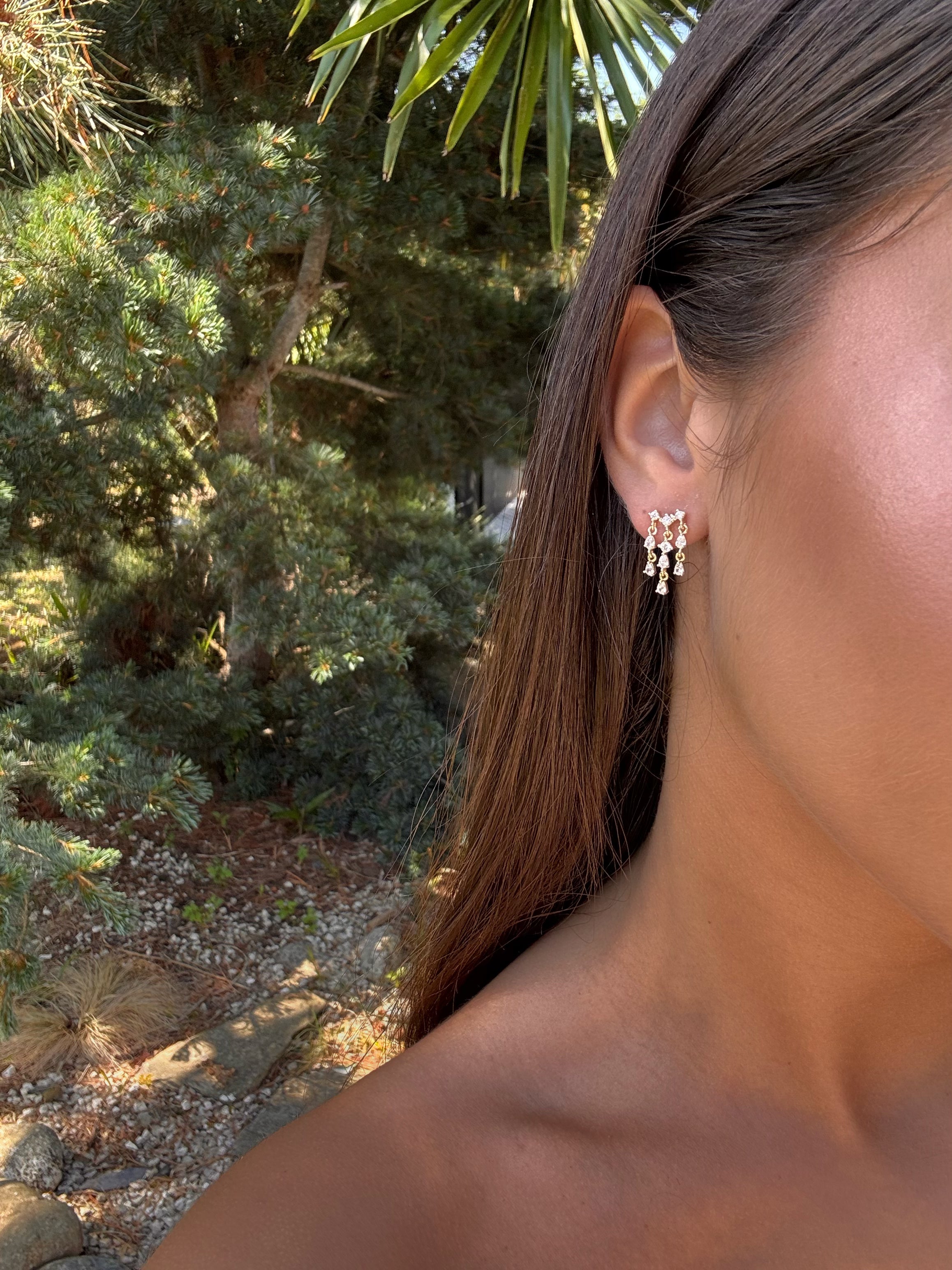 boucles d'oreilles élégantes pour femmes
