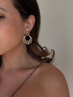 boucles d'oreilles femmes colorées