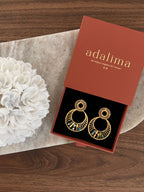 boucles d'oreilles colorées