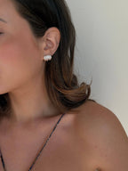 boucles d'oreilles strass femmes tendance