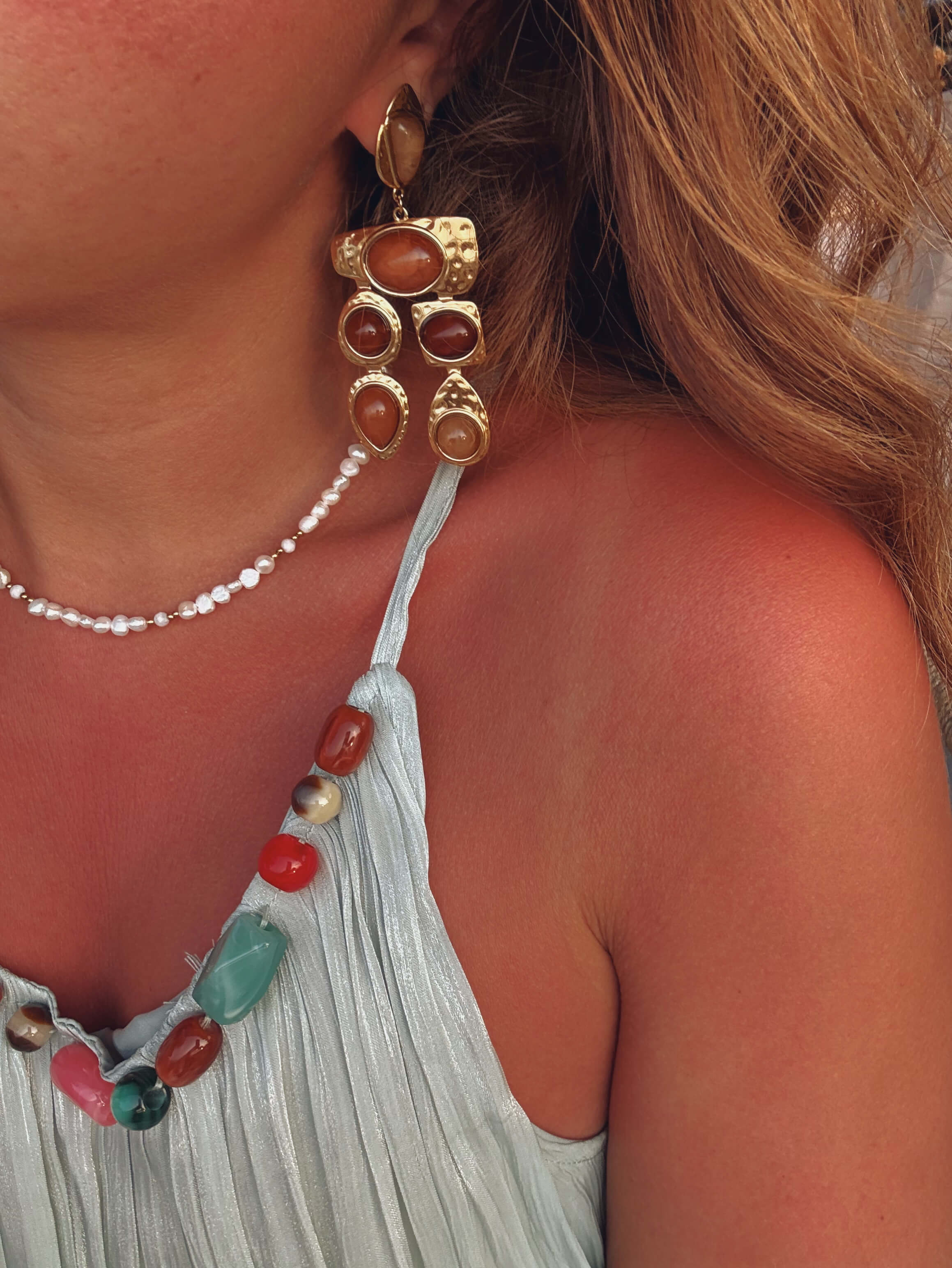 boucles d'oreilles originale femme