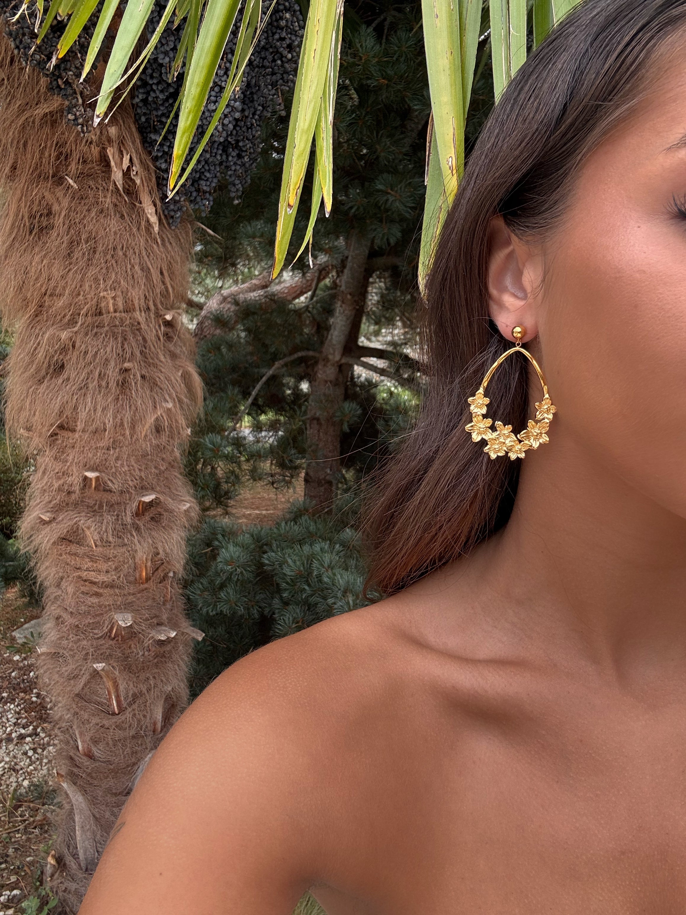 Boucles d'oreilles en acier inoxydable pour femmes