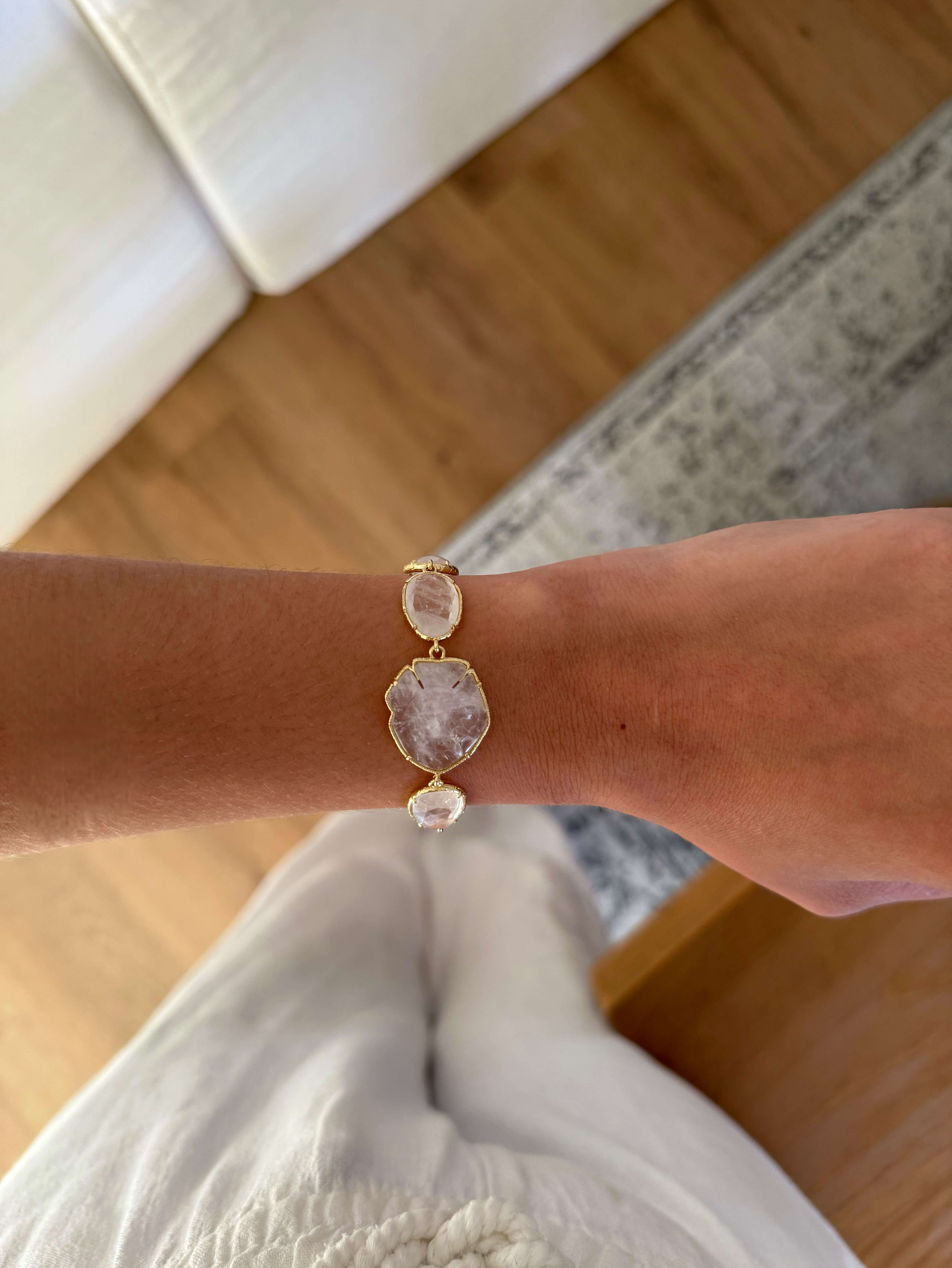 bracelet cristal de roche