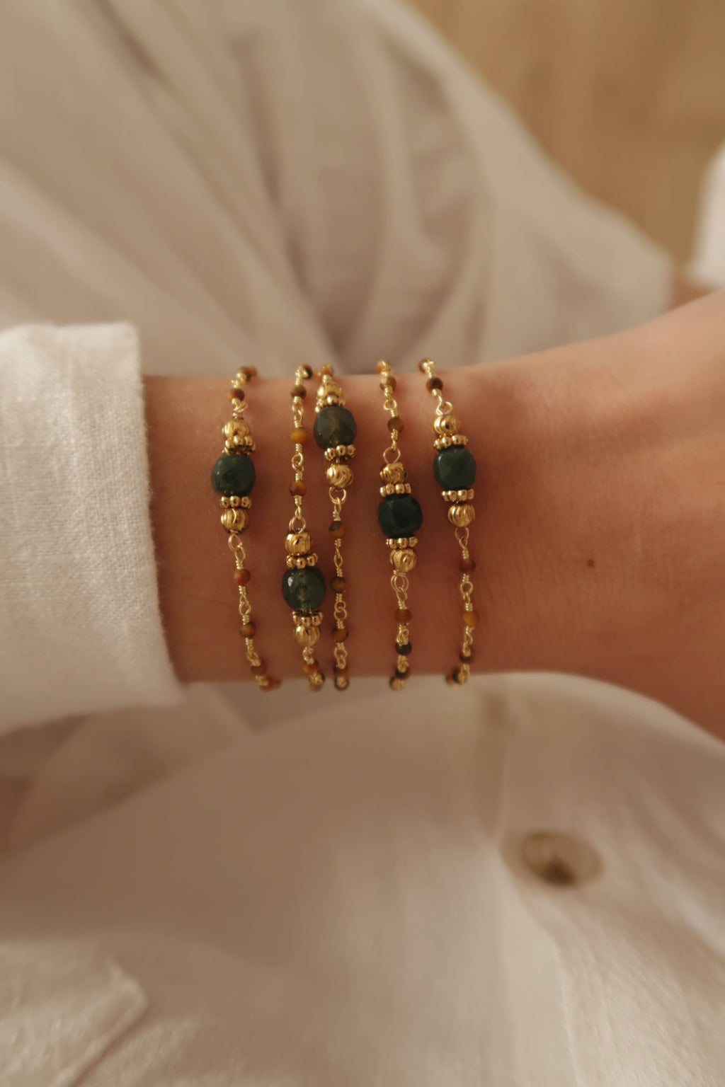 bracelet femme pierres