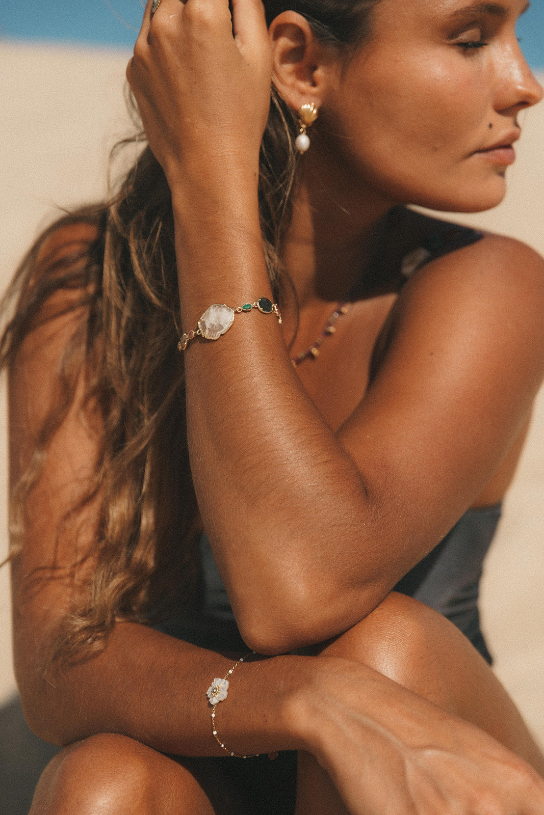 bracelet femmes dorés