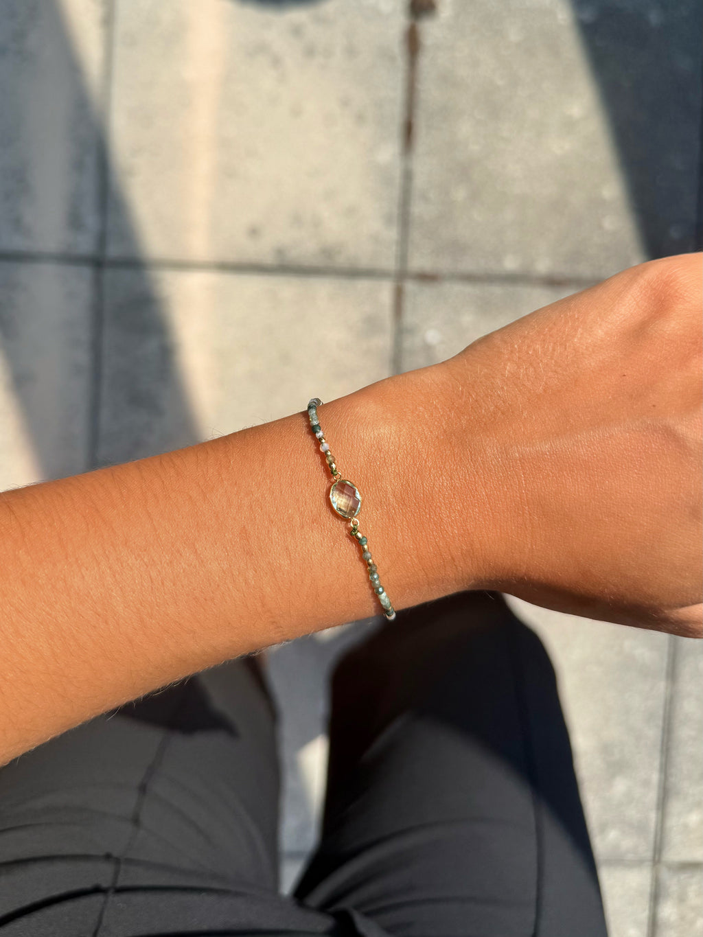 Bracelet en acier inoxydable colorée