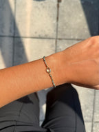 Bracelet en acier inoxydable colorée