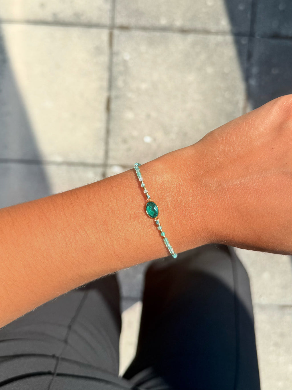 Bracelet en acier inoxydable colorée