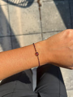 Bracelet en acier inoxydable colorée