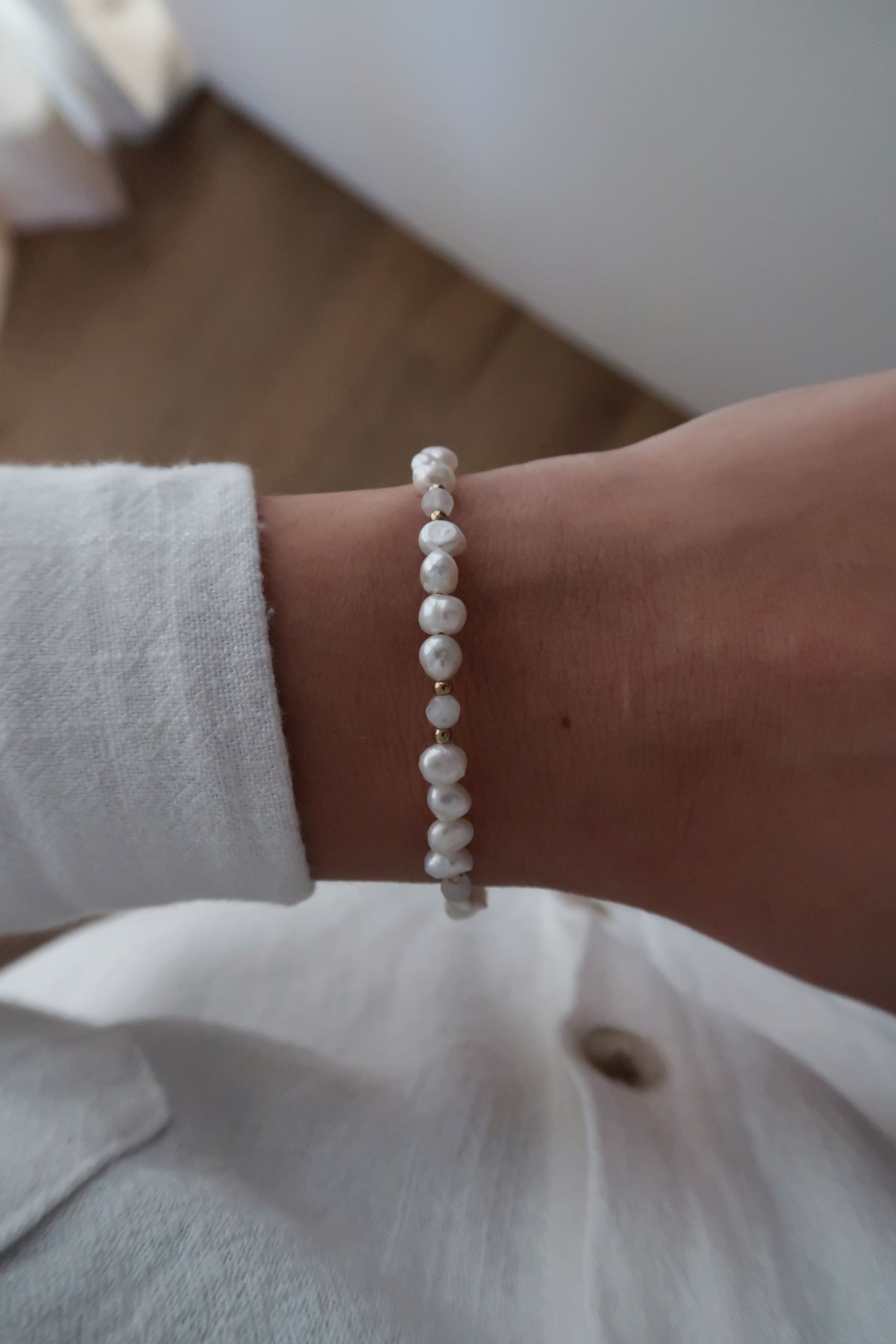 bracelet perle deau douce
