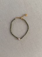 bracelet perles femmes dores