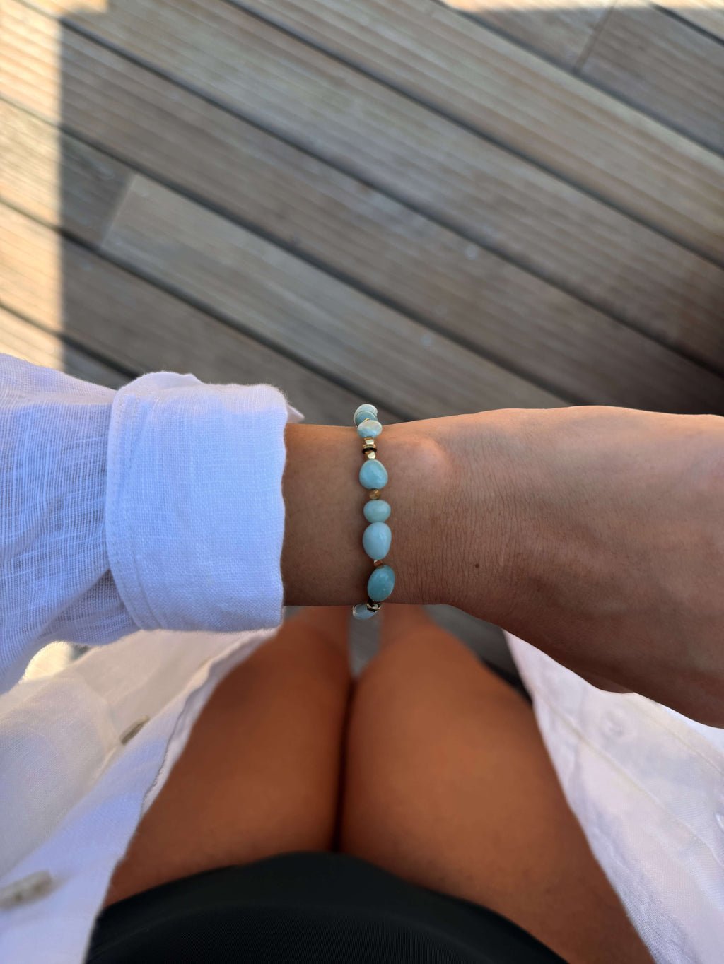 bracelet pierres colorés