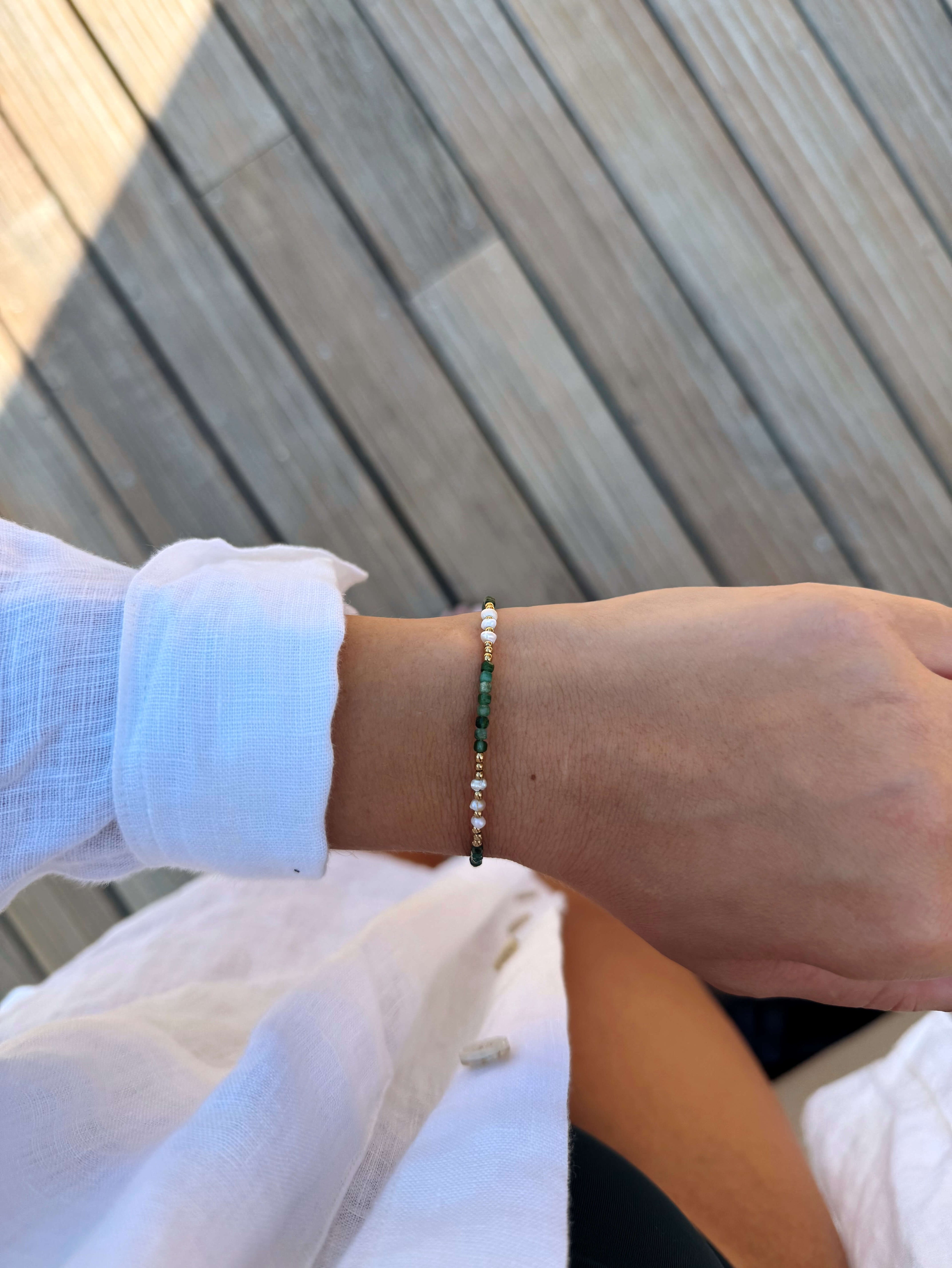 bracelet pierres naturelles colorés