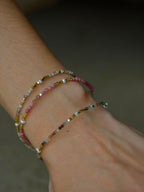 bracelet perles colorés