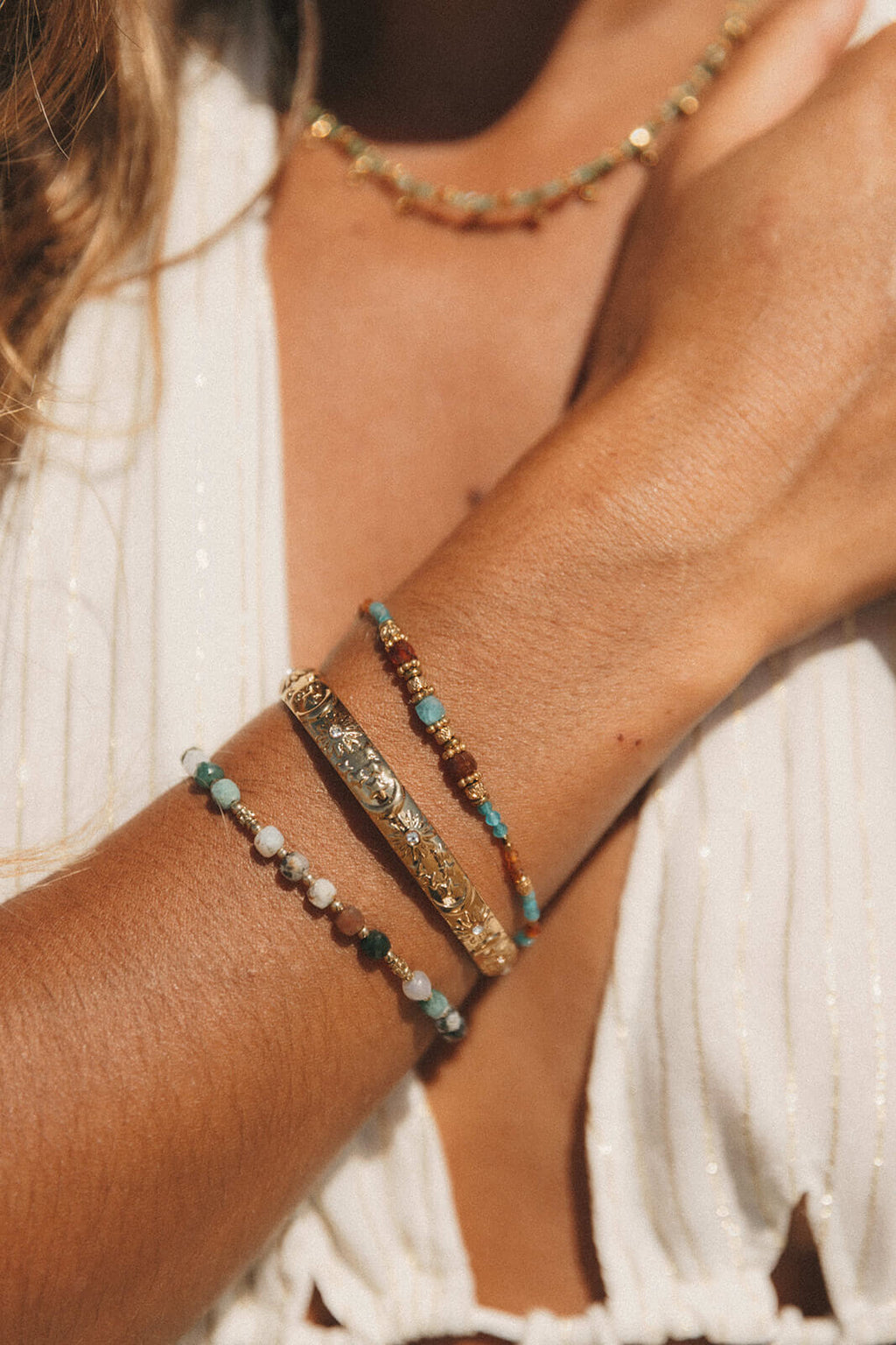 bracelets doré femme