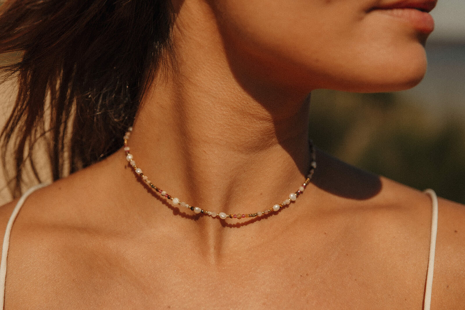 collier tendance en perles pour femmes