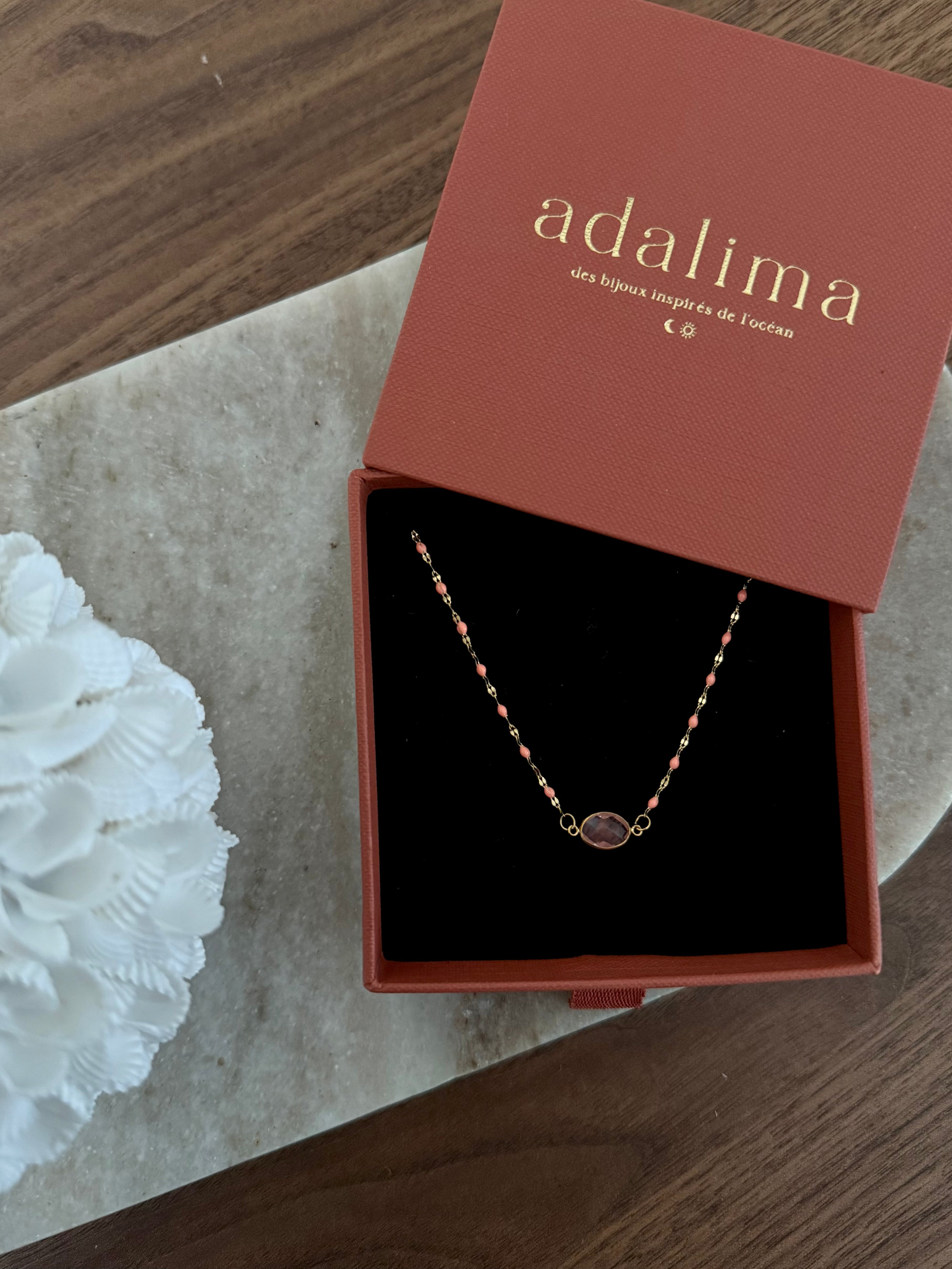 collier acier inoxydable femmes tendance