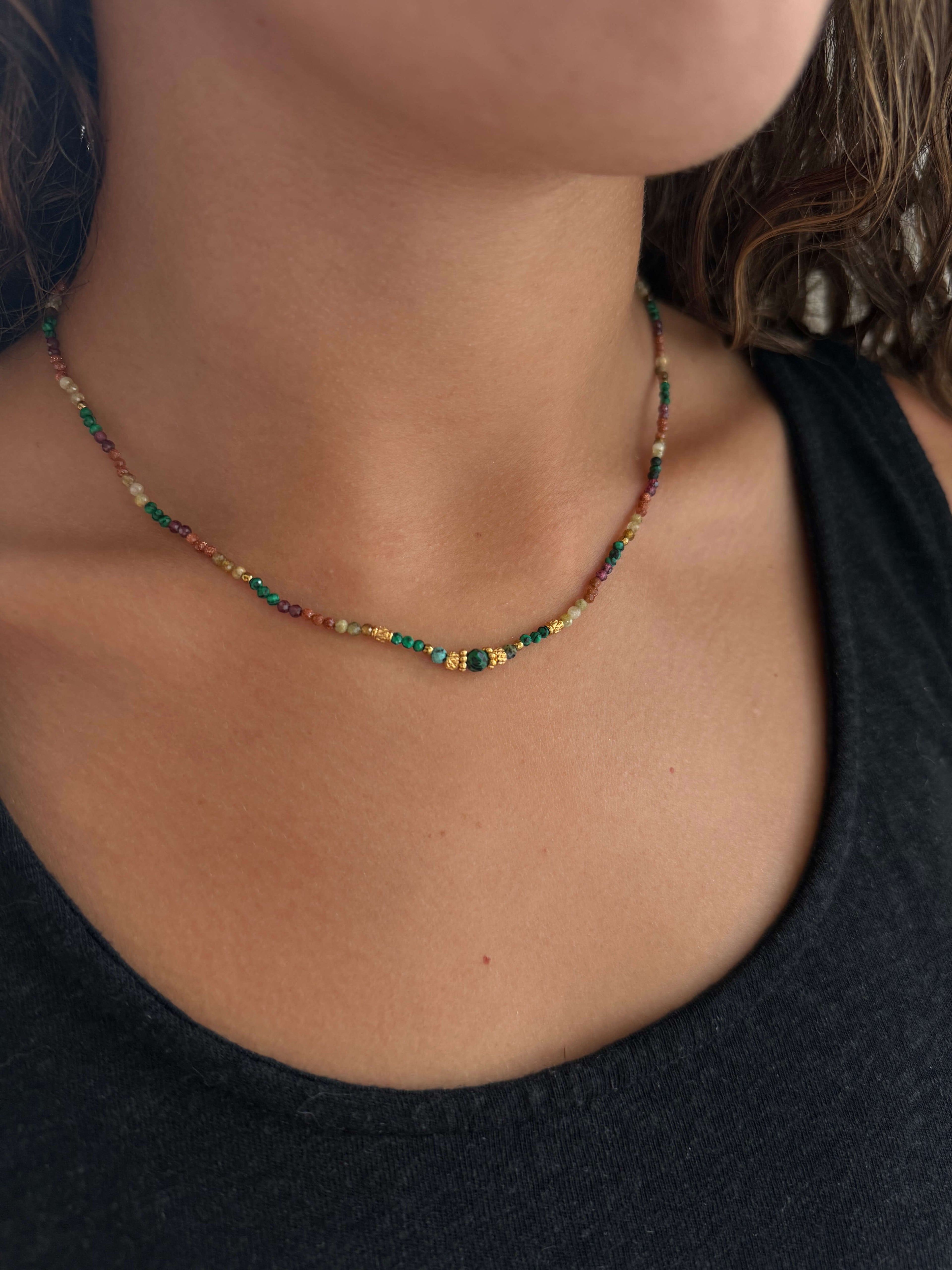 collier bohème pour femme