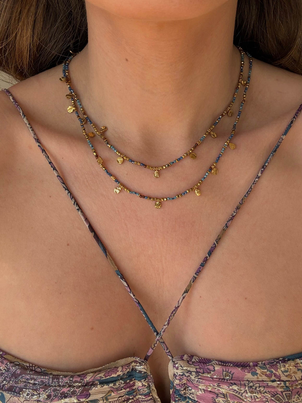 collier tendance femmes colorées