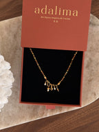 collier tendance pour femmes aux pierres colorées
