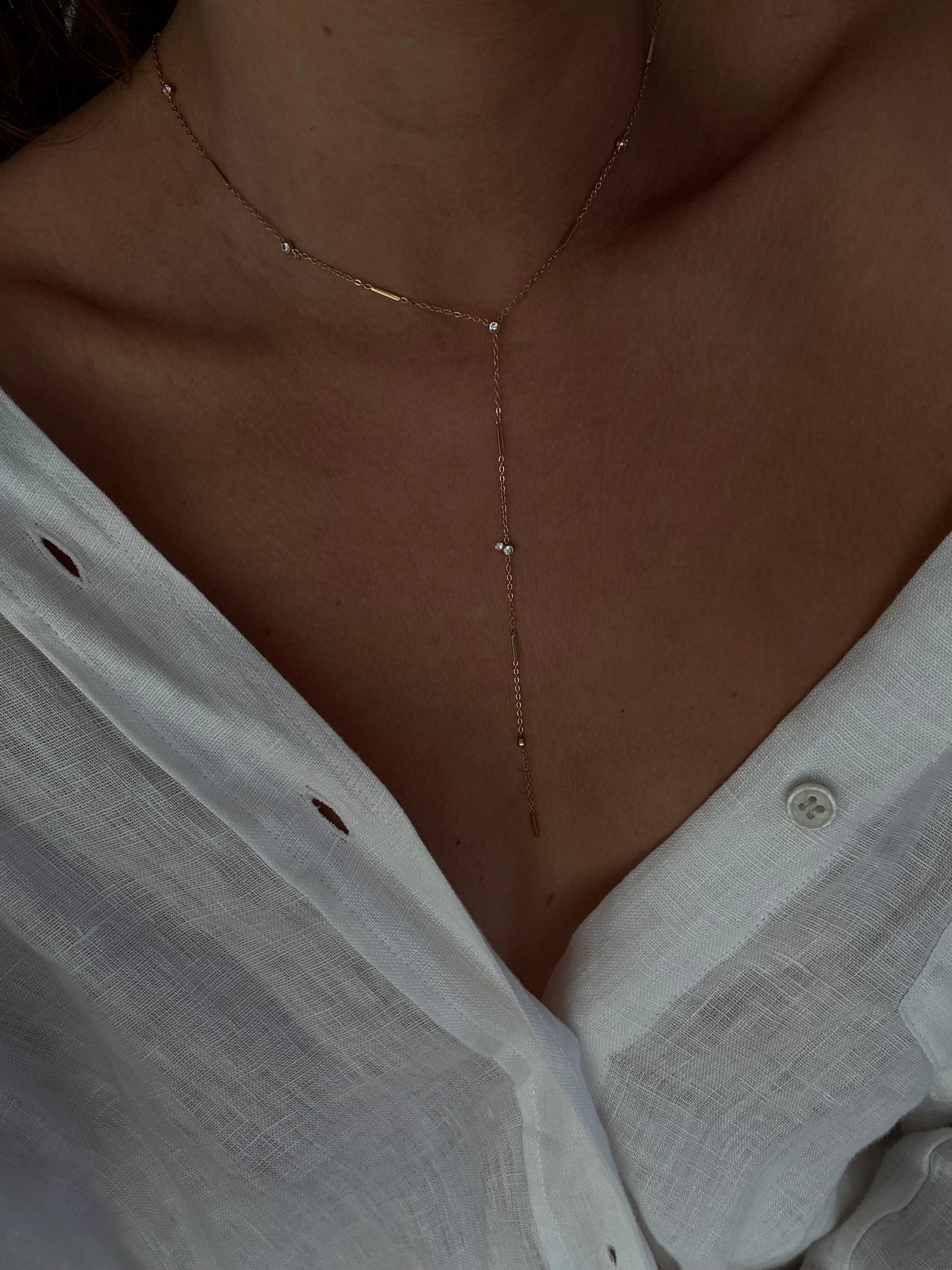 collier en y femmes