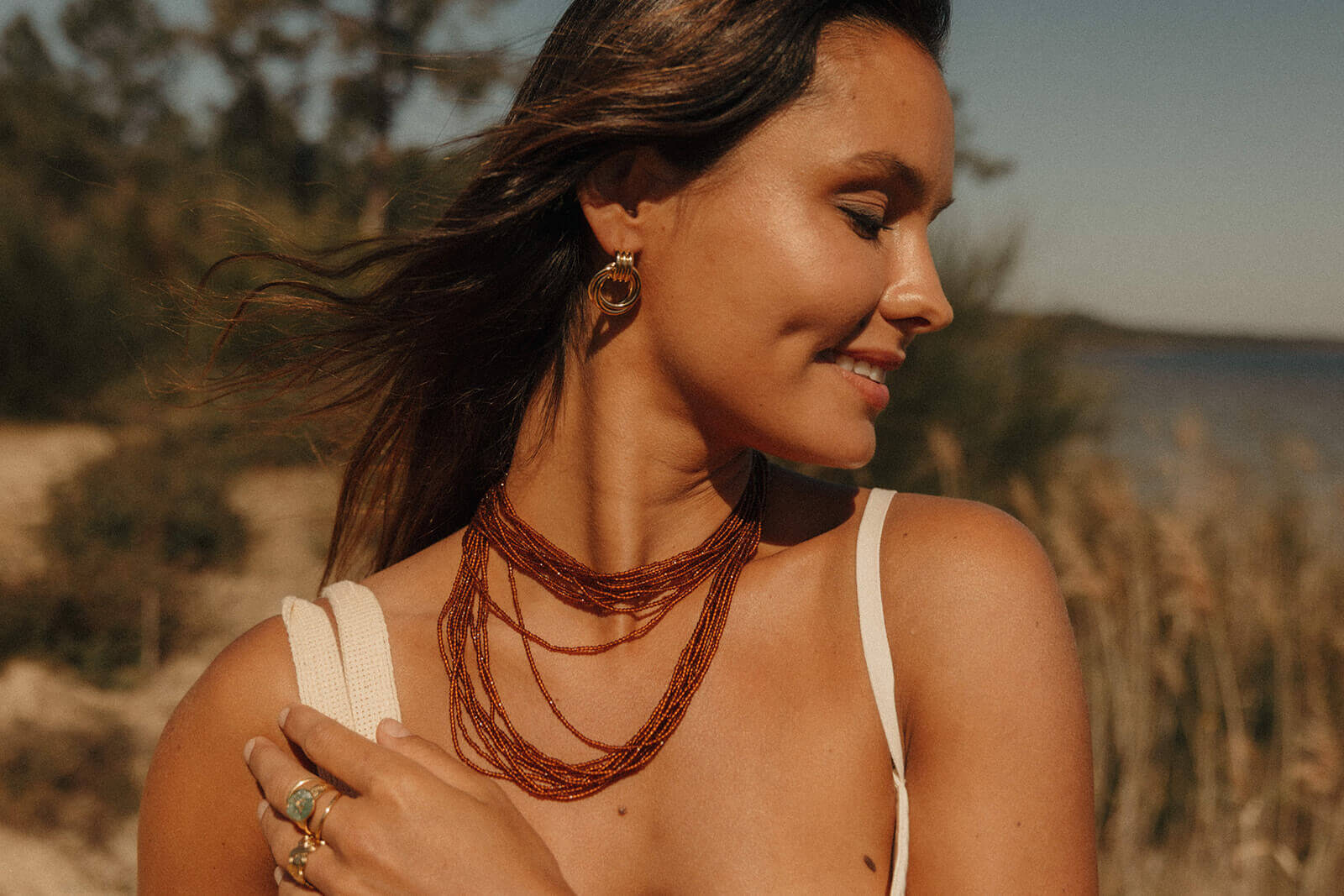 collier femme bohème 