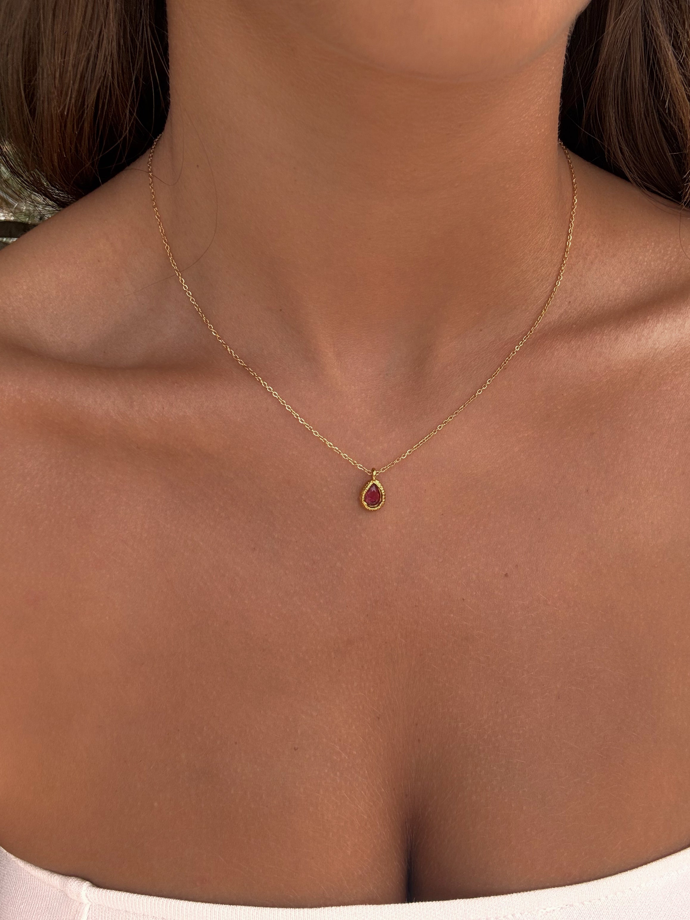 Collier fin acier inoxydable
