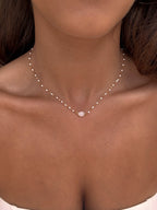 collier fin en acier inoxydable 