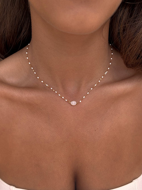 collier fin en acier inoxydable 