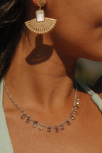 collier fluorine femme