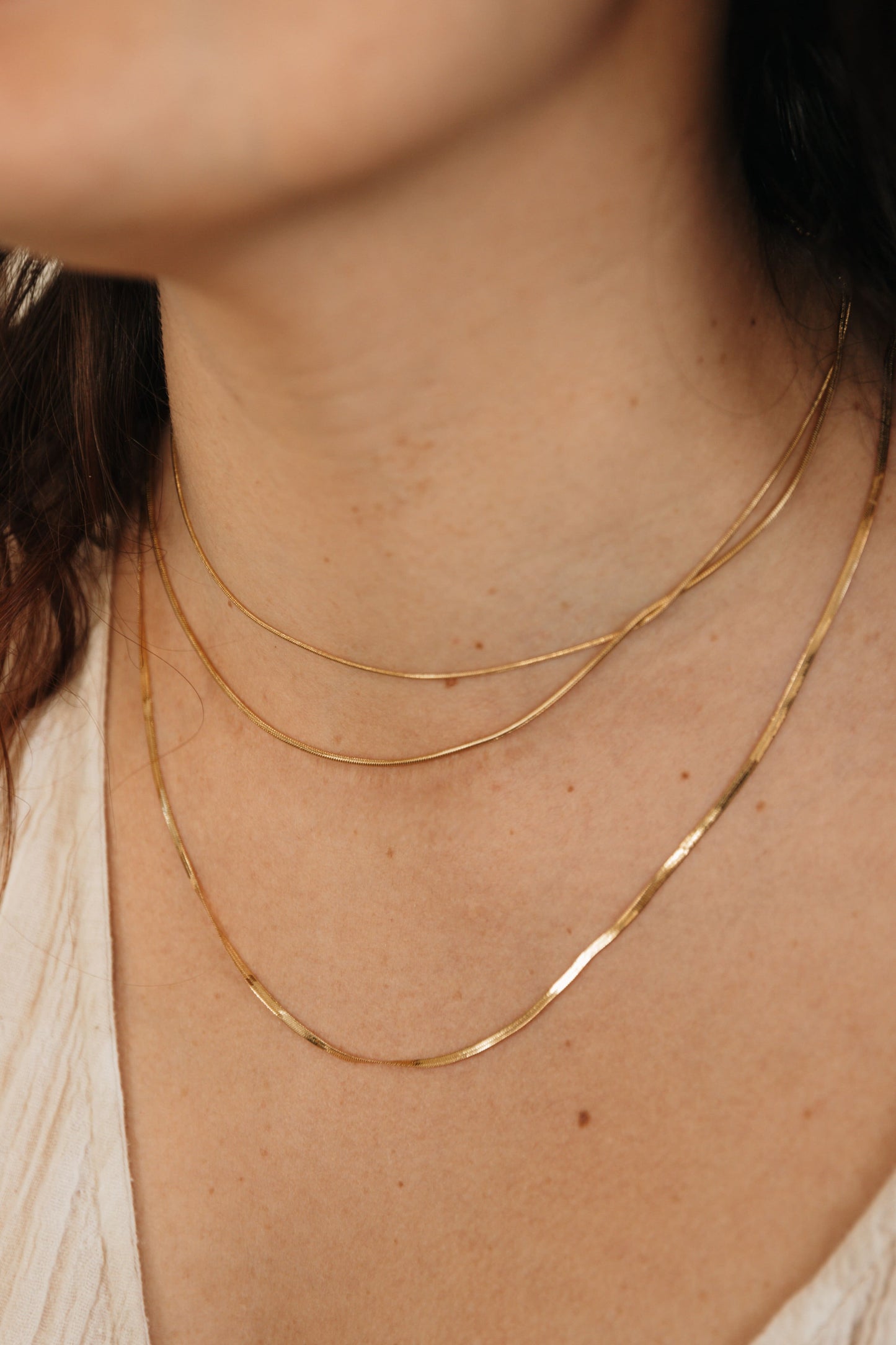 collier minimaliste tendance