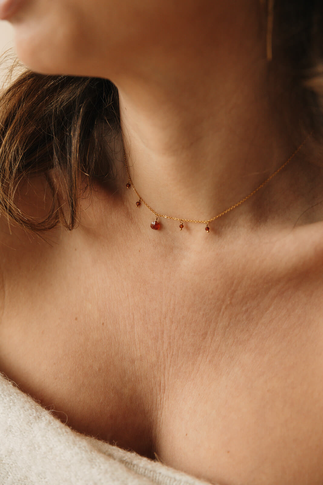 collier oeil de tigre