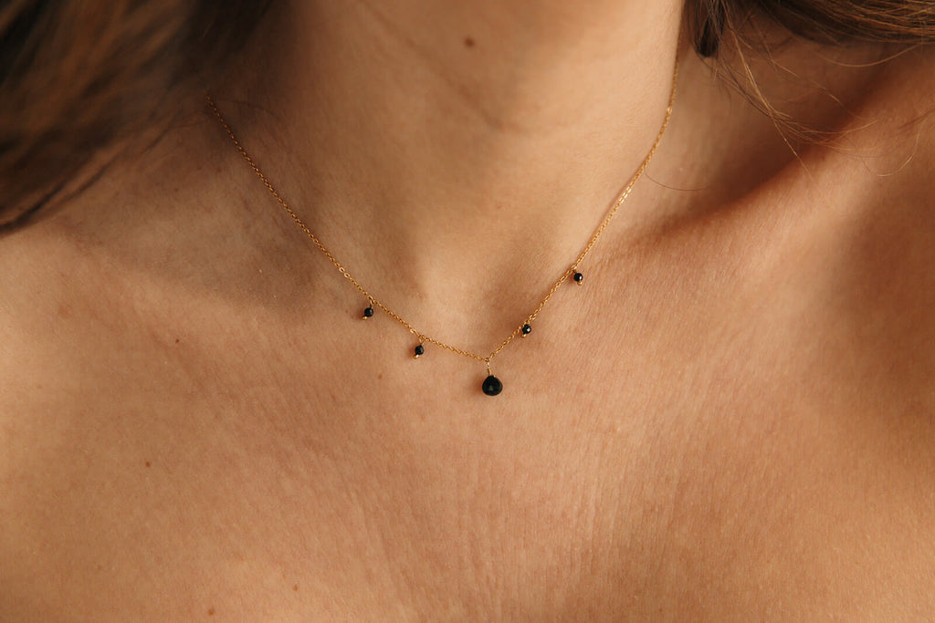 collier onyx pierres vertus