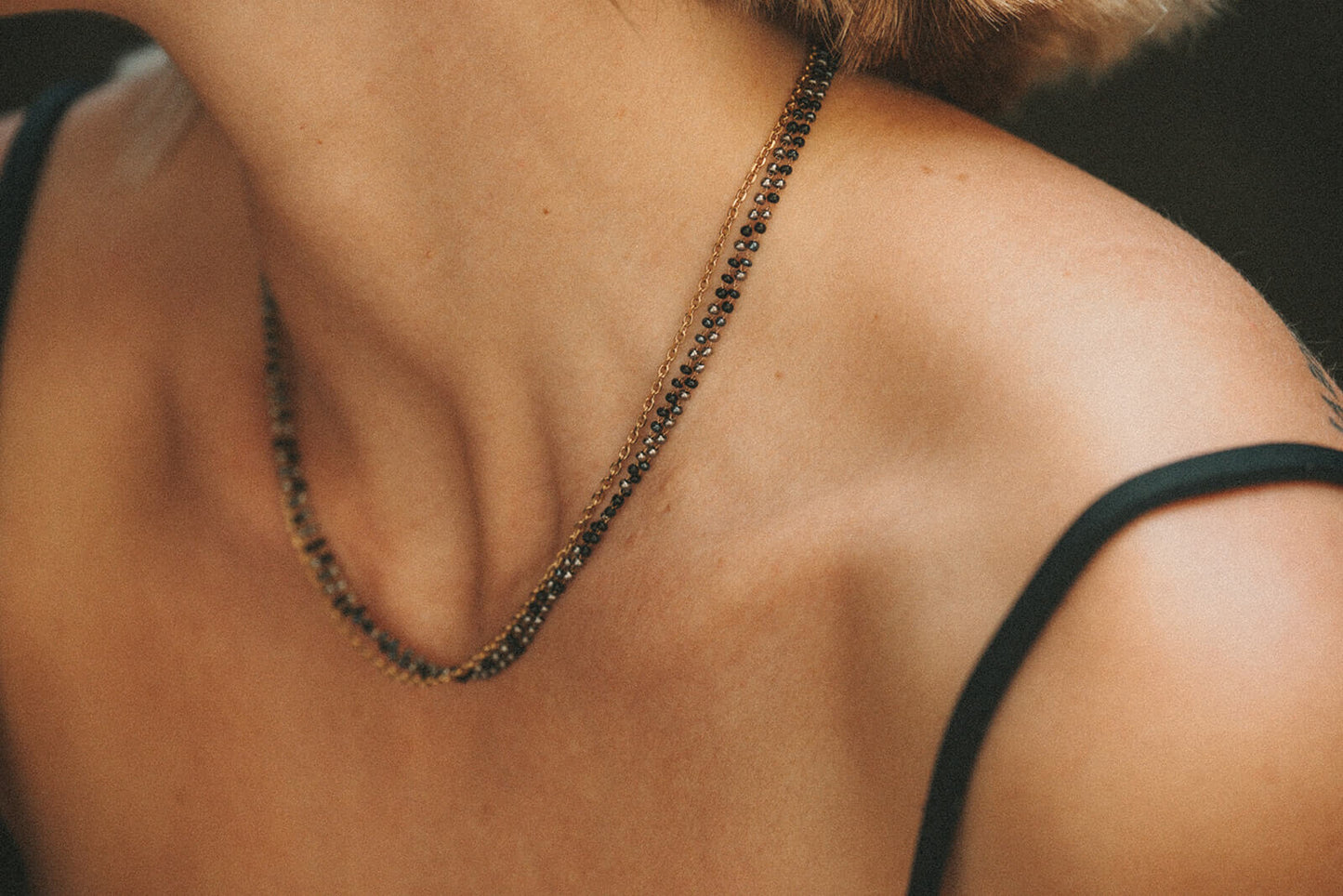 collier perle rocaille