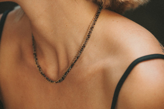 collier perle rocaille