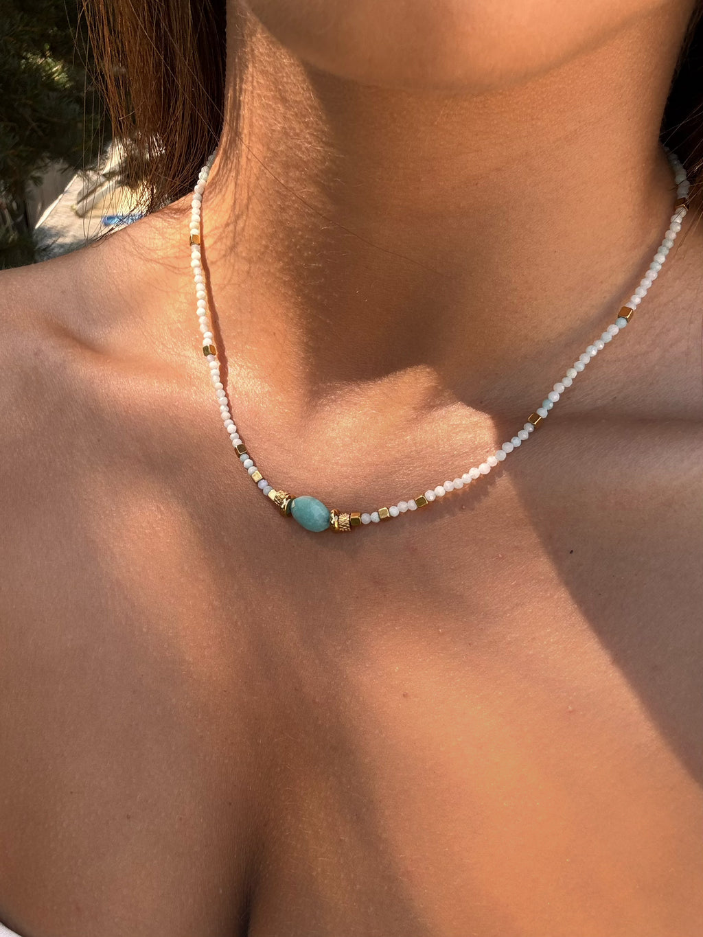 collier pierres naturelles pour femmes