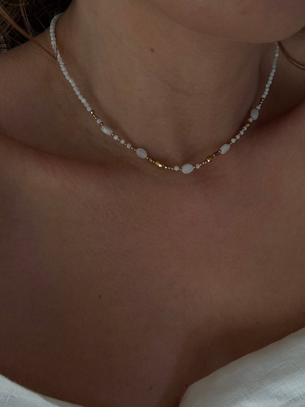 collier pierre de lune 