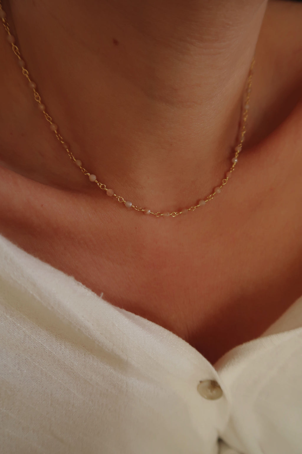 collier pierre de soleil